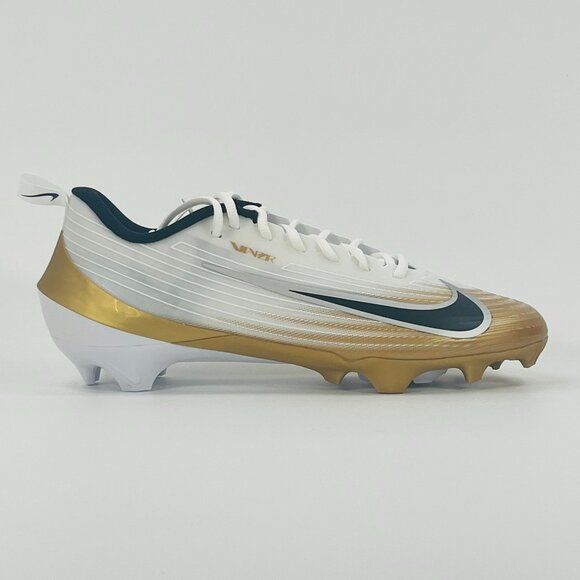 Nike Vapor Speed 3 'White Metallic Gold Black' FB3303-103 Football size 12 - Picture 1 of 7